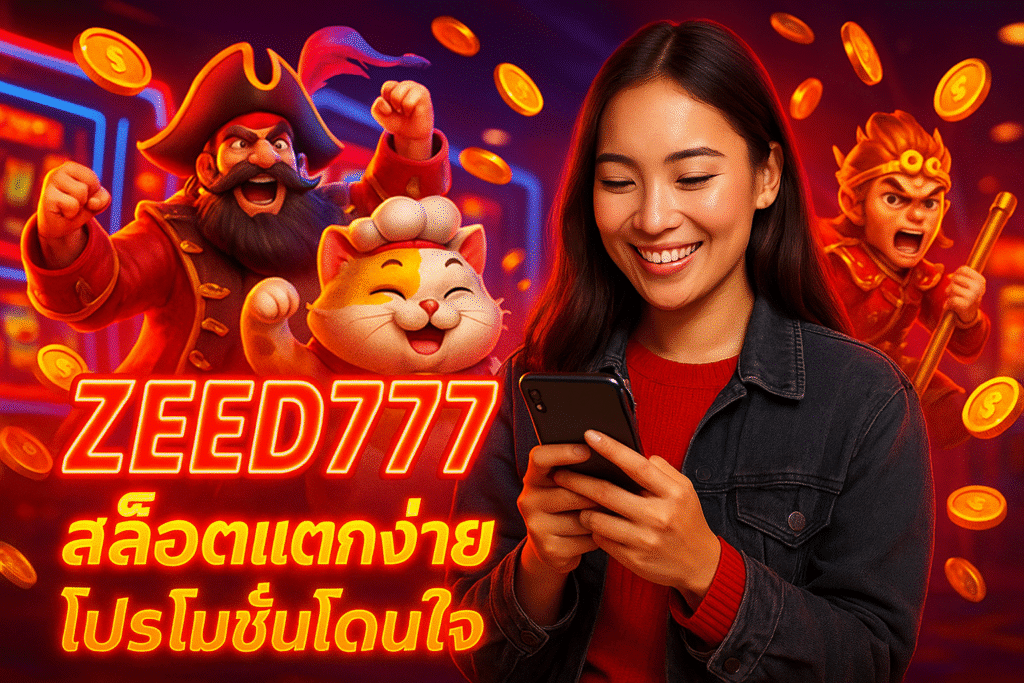 ZEED777 สล็อตแตกง่าย โปรโมชั่นโดนใจ