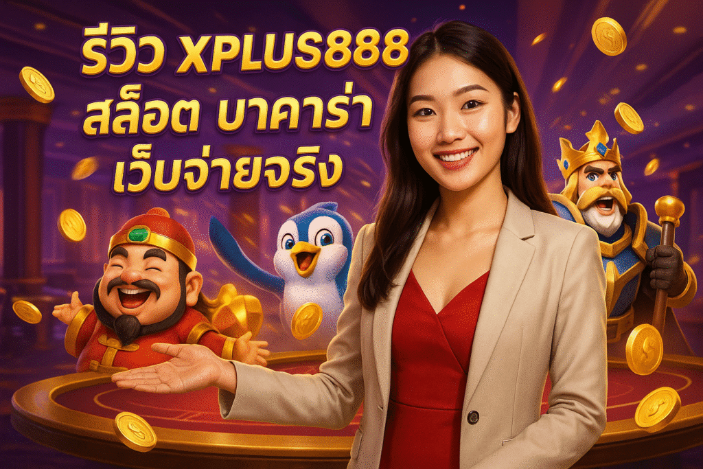 รีวิว XPLUS888 – สล็อต บาคาร่า เว็บจ่ายจริง