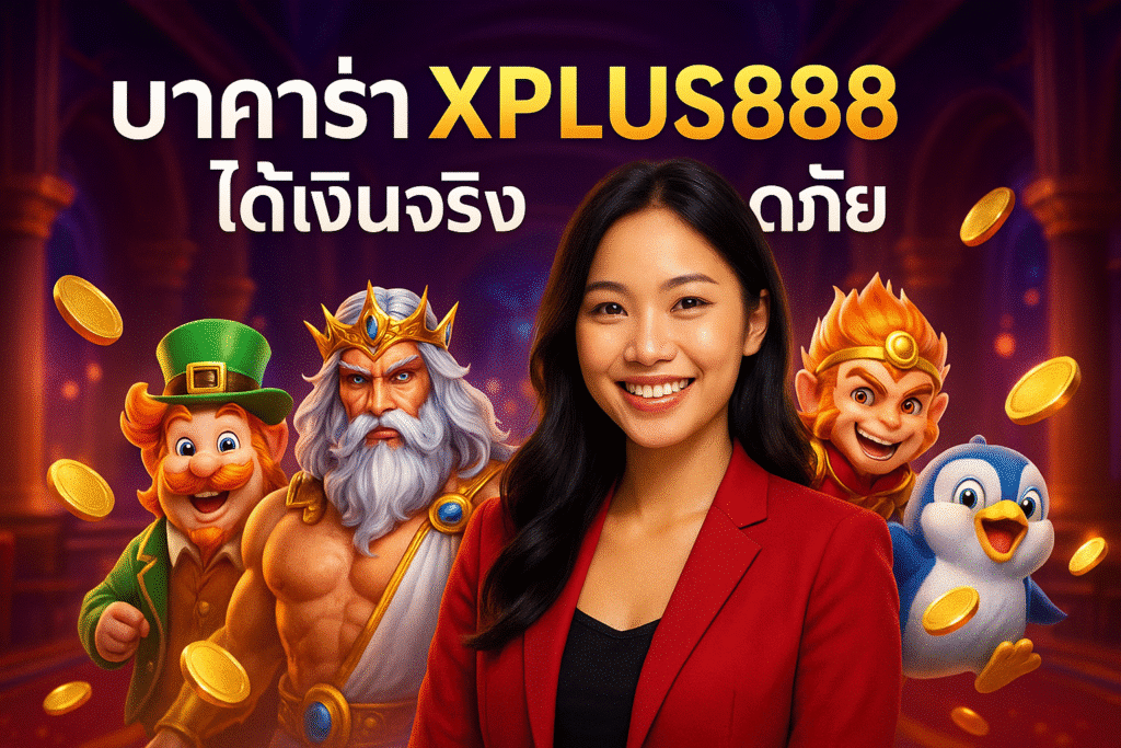 บาคาร่า XPLUS888 ได้เงินจริง ปลอดภัย